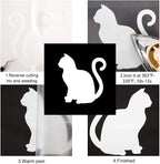 FUNKAKA Heat Transfer Vinyl Reflective White HTV Roll - Image 4