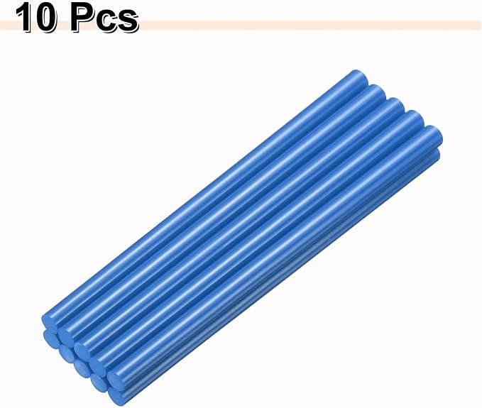 HARFINGTON 10pcs Hot Glue Sticks 0.43" Dia x 9.84" Long EVA Mini Hot Melt - Image 3