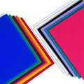 12 Piece 1/8 Thick 8 x 8 Inch 3mm Color Casting Acrylic Sheet by Unknown