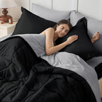 JOLLYVOGUE Full Comforter Set, Ultra-Soft Bed in a Bag Full Size 7 Pieces - Image 7