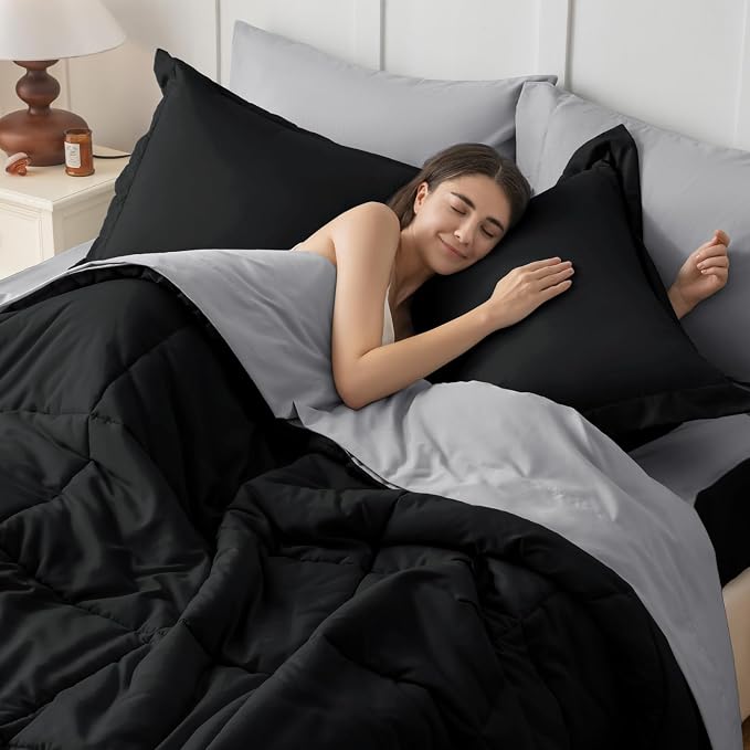 JOLLYVOGUE California King Comforter Set, Ultra-Soft Cal King Bed Comforter Set - Image 7