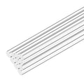 M METERXITY 10-Pack Acrylic Round Rods, 11.81 x 0.39 Inch/ 300 x 10 mm Clear by MMETERXITY
