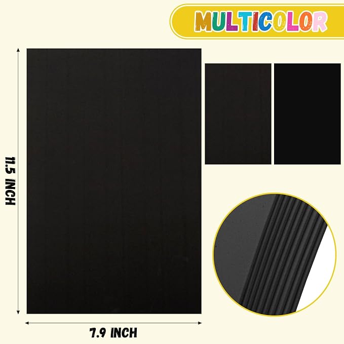 10 Pack Eva Foam Sheets Craft 8 x 12 inch | Foam Paper - Image 2