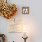 Vintage Picture Frames 3x3 Square Bronze Antique Picture Frames - Image 4