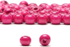AD Beads Wood Spacer Loose Wooden Craft Beads Big Hole Beads Assorted - Image 2