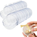 20 Clear Fillable Ornaments Balls- 100mm/3.94" Transparent Plastic Thickened by Pungi
