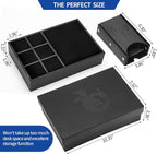Grajar 3 in 1 Dice Tray with Lid, Portable Dice Box Storage, DND Dice Holder - Image 4