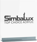 SimbaLux Acrylic Sheet Clear Cast Plexiglass 12” x 12” 1/4” Thick | Square Panel - Image 9