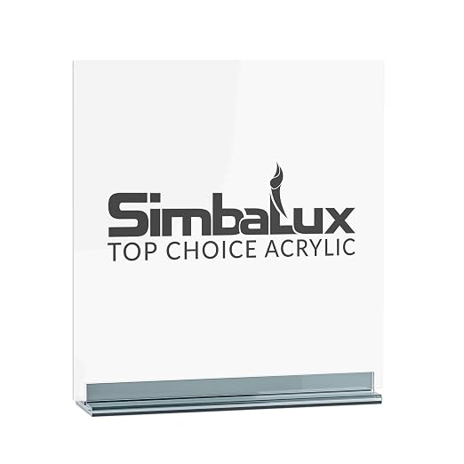 SimbaLux Acrylic Sheet Clear Cast Plexiglass 12”x12” 1/8” Thick 3mm, 2 Pack | - Image 9