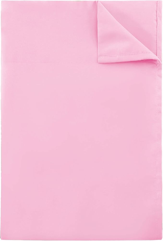 Sfoothome Bedding Flat Sheet, King Pink Top Sheet - Image 4