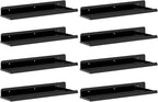 Lifewit Floating Shelves for Wall, Acrylic Display Shelf Wall Mounted for Figure by Lifewit