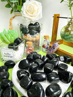 DUQGUHO Black Obsidian Natural Healing Crystals Set - Image 2