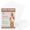 5 Pack Lipo Foam Pads, Tummy Tuck, Flattening Abdominal Compression Garments by CANMIUS