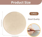 12 Inch Unfinished Wood Circles - Image 2