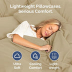 Body Pillowcases Set of 4-20x54 Long Body Pillow Case - Image 3