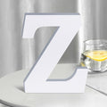 White Wooden Letters 8 Inch for Wall Decor, Large Unfinished Wood Letters for by SETNDTS