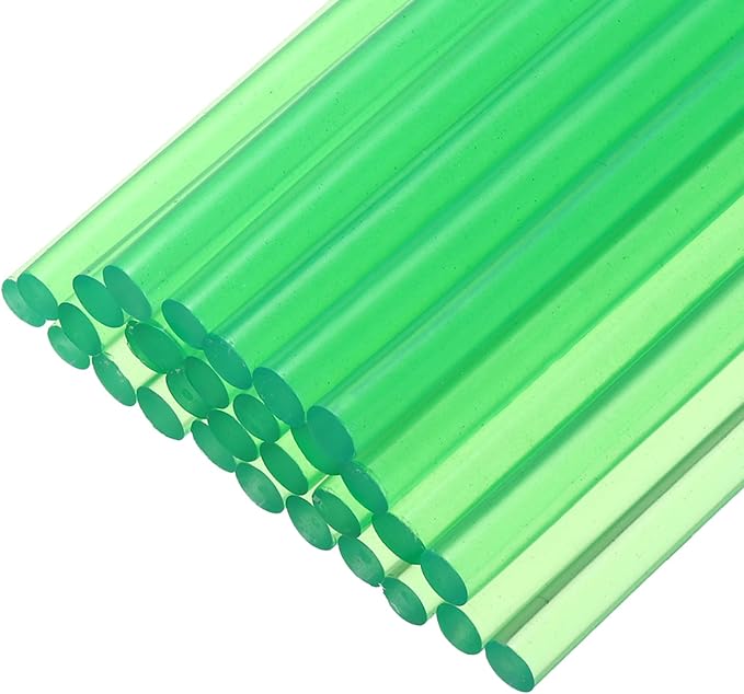 uxcell 30pcs 7mm x 100mm Mini Hot Glue Sticks by uxcell