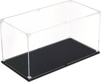 Clear Acrylic Display Case, Self-Assemble Showcase by dofopo