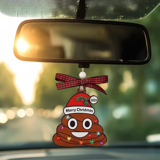 Poop Christmas Ornament - Image 6