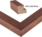 RPJC 6x8 inch Picture Frame Made of Solid Wood and High Definition Glass - Image 2