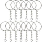 50 Pcs NANSSY 1 Inch/25mm Split Keyrings by NANSSY