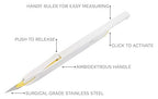 TIDI PenBlade Retractable Utility Knife, Blade Sizes 10, and 15 ― - Image 2