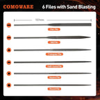 COMOWARE 17Pcs Handsaw & File Set - Image 2