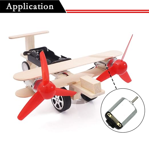 EUDAX 18 Set DC Motors Kit, Mini Electric 1.5-3V 24000RPM Hobby Motor - Image 8