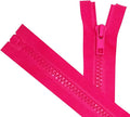 ANPURZII 2PCS #5 54 Inch ​​Magenta Separating Jacket Zippers by Unknown