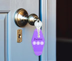 8PCS Motel Keychain Blank Hotel Key Tags Holder - Image 4