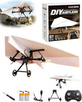 Rc Paper Airplane Motor Kit DIY Model Airplanes Launcher Construction Set by Hvcemi