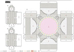Istanbul Blue Mosque DIY Paper Model Kit - Image 3