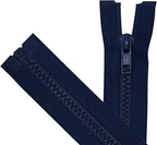 ANPURZII 2PCS #5 26 Inch Deep Navy Blue Separating Jacket Zippers by Unknown