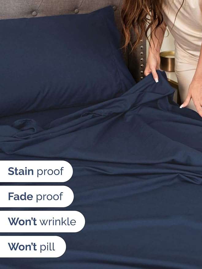 Extra Deep Twin Sheet Set - Image 4