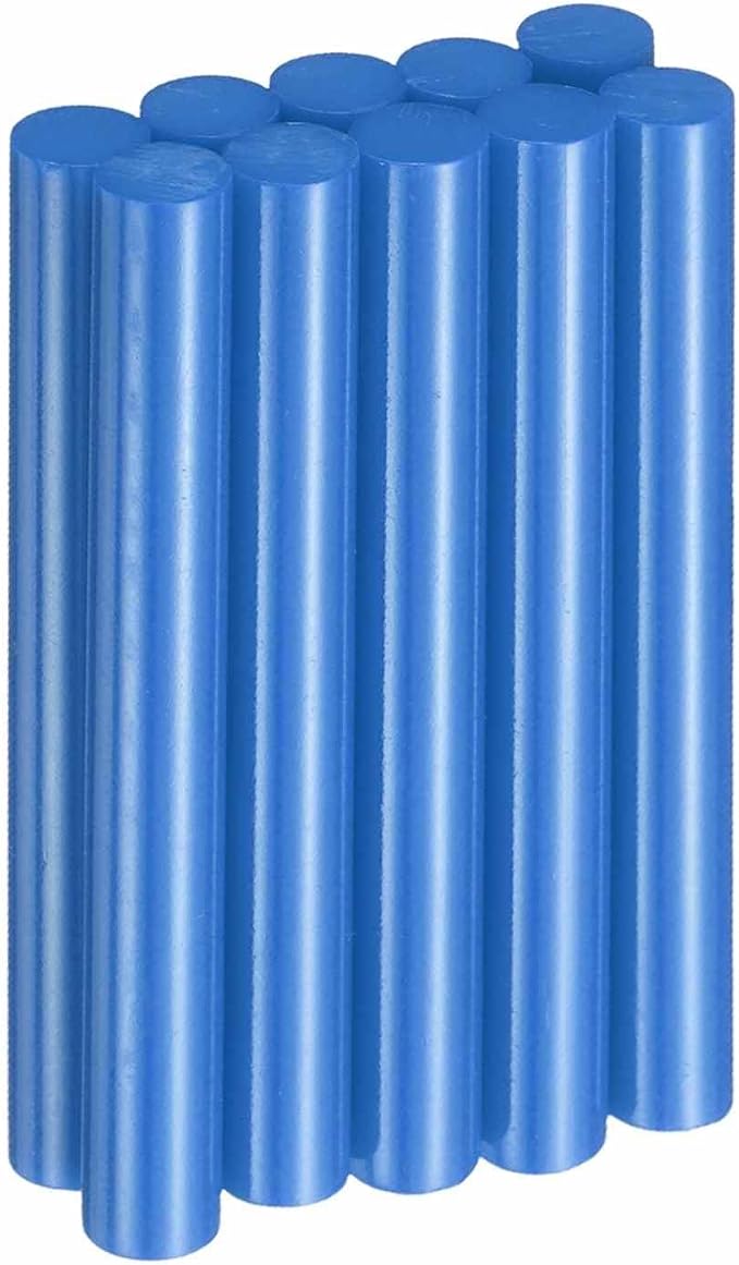 HARFINGTON 10pcs Hot Glue Sticks 0.43" Dia x 3.94" Long EVA Mini Hot Melt by HARFINGTON
