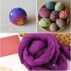 3.53oz Wool Roving, Fiber Roving Wool Top, Needle Felting Supplies, Pure Wools - Image 7