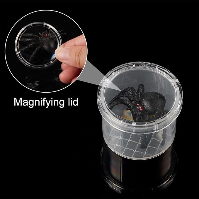 Sumind 20 Pcs Critter Keeper Bug Magnifier Insect Container - Image 4