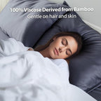 4 Pack Cooling Pillow Cases, Viscose Derived from Bamboo Pillow Protectors King - Image 5