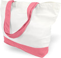 TOPDesign 3-Pack Super Strong Large 12oz Cotton Canvas Tote Bags, Reusable by TOPDesign