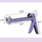 Bates- Caulking Gun, 10:1 Thrust Ratio, No Drip Sealant Gun | Silicone - Image 2