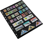 10 Sheets Stamp Pages Collector Stamp Album Page Stamp Pages - Image 6