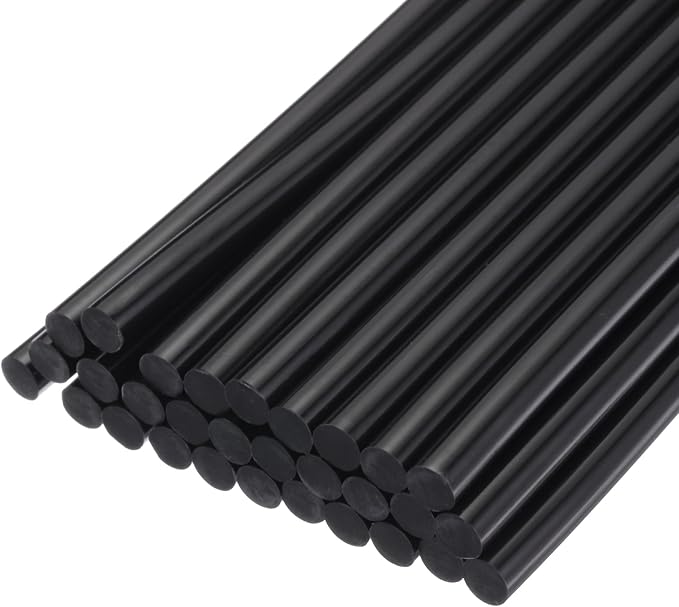 uxcell 30pcs Full Size Hot Glue Gun Sticks 7.5-inch x 0.27-inch High Sticky by uxcell