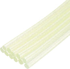 uxcell Mini Hot Glue Sticks for Glue Gun 7mm x 200mm Glitter Transparent Yellow by uxcell