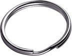 KINGFOREST 50-Pack Split Key Rings - Image 2