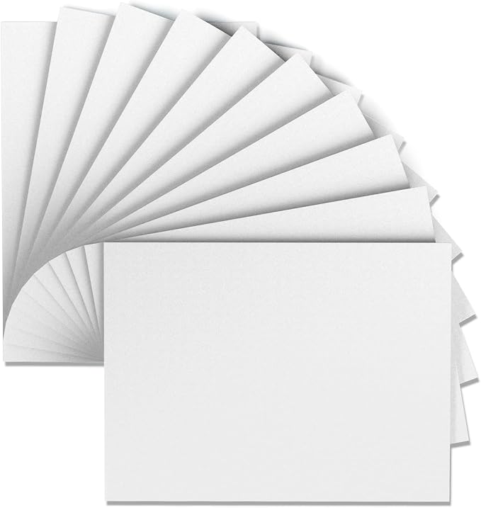 MEARCOOH Foam Sheets Crafts White 9x12 Inch 2mm Eva Color Craft Foam Paper by MEARCOOH