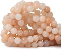 35PCS 10mm Natural Pink Aventurine Gemstone Round Loose Beads Stone Beads by CHEAVIAN