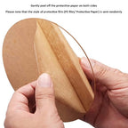5Pcs Acrylic Plexiglass Sheets Disc, 8 inch Dia Transparent Plexiglass Acrylic - Image 4
