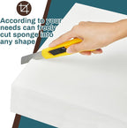 Frienda 2 Pack 5" X 20" X 20" Upholstery High Density Foam Cushion Replacement - Image 5