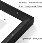 Vittanly 12x12 Picture Frames Set of 2, Ornate Vintage Photo Frame - Image 4