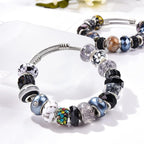 Aipridy European Large Hole Beads, Colorful Glass Charm Beads Set - Image 3